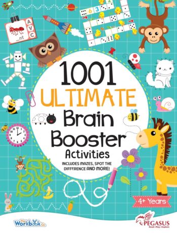 1001 Ultimate Brain Booster Activities for 4+ Years Old Kids |Enhance the Child Mind with Cognitive Excellence with Interactive Activity Book